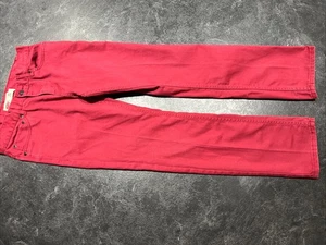 Levi’s 511 slim jeans burgundy Sz. 18 Reg - Picture 1 of 7