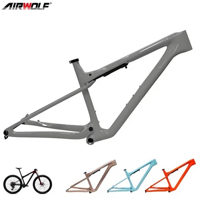 Bicicleta AIRWOLF T1100 suspensão carbono quadro MTB XC 29ER Boost ciclocross rápida - Imagem 1 de 4