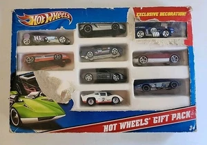 Hot Wheels 9 Car Gift Pack Exclusive Decoration '69 Camaro Z28 Blue (SEE PICS) - Picture 1 of 2