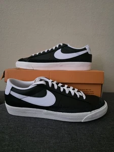 Nike Blazer Low '77 VNTG Black Sail White DA6364-001 Herren Retro Größe 12 - Bild 1 von 8