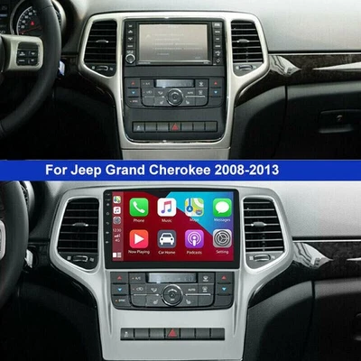 64G Car Stereo Radio GPS Android 13 Carplay For Jeep Grand Cherokee 2011-2013 — 第 1/4 张图片