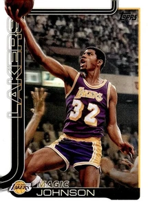 2025-26 Topps NBA Basketball Base #255 Magic Johnson Los Angeles Lakers - Picture 1 of 2