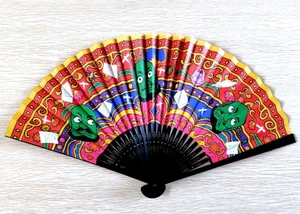 Studio Ghibli Park Folding Fan Spirited Away Japan Exclusive Limited Collectible - Picture 1 of 11