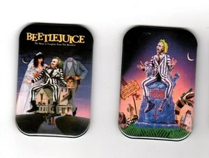 BEETLEJUICE   2  REFRIGERATOR MAGNET  2" X 3"  WITH ROUNDED CORNER - Picture 1 of 4