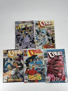 Lote de 5 cómics de Marvel Cage #1-4 y 6 de The Punisher 1992 - Imagen 1 de 6