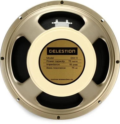 Altavoz de guitarra de repuesto Celestion G12H-75 Creamback 12" 75 vatios 16 ohmios Foto 1 de 3