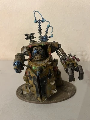 Warhammer 40K Orks Morkanaut Painted Bad Moonz Clan - Image 1 of 4