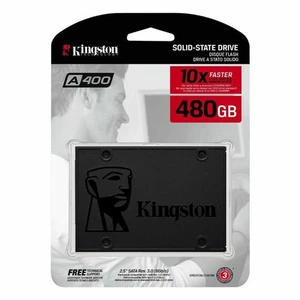 HARD DISK KINGSTON SA400S37/480G SSD A400 480GB SATA3 2,5 R/W 500/450 MBS/S - Foto 1 di 1