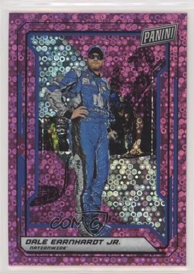 2019 Panini National Convention VIP Pink Prizm /50 Dale Earnhardt Jr #80 HOF - Image 1 of 2