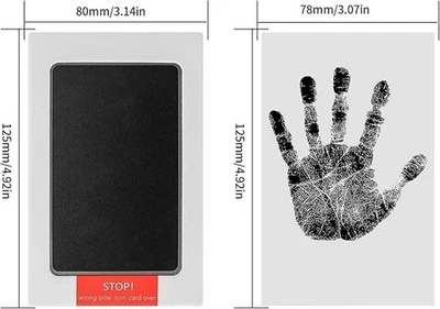 Kit impronta bambini, cani, gatti. Senza sporcare, per ricordo e decorazione  - Immagine 1 di 4