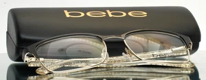 Occhiali da vista donna BEBE BB5190 001 nero oro rettangolari bordo intero 52-17-135 B:36 - Foto 1 di 16