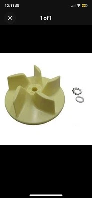 Ventilador Oreck 09-75300-01 con arandelas compatible con XL 5300, 888, 8300, 100C, 2000 GENUINO Foto 1 de 3