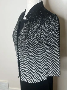 2 pc Ming Wang Knit Dress & Jacket Women's PXS Stunning - Picture 1 of 9