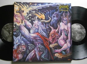SAVIOURS: ACCELERATED LIVING (Kemado) US 2009 2 x Mini LP Set - Picture 1 of 6