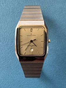 Vintage RARE Hamilton Chronometer XC 9922 Men’s Quartz Wristwatch - Picture 1 of 19