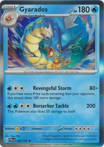 Gyarados - 043/193 - Holo Raro Paldea Evolucionado Casi Como Nuevo - Imagen 1 de 1
