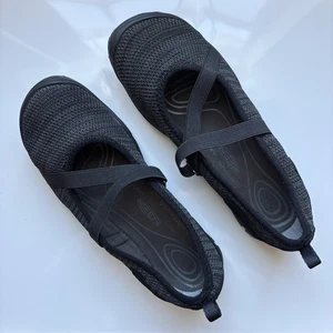 Keen Hush Knit MJ CNX Mary Jane Shoes Womens Size 9.5 Black Y2K Goth Sporty - Picture 1 of 19
