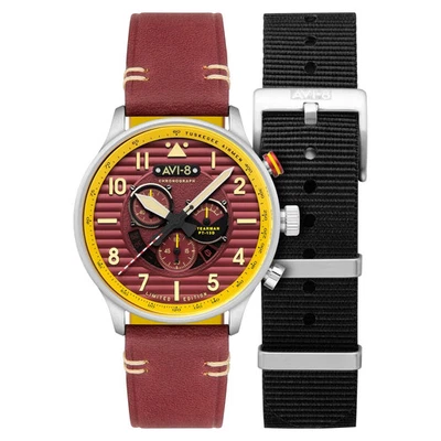 AVI-8 FLYBOY AV Spirit Of Tuskegee Chronograph Limited Edition  51/860 - Image 1 of 4