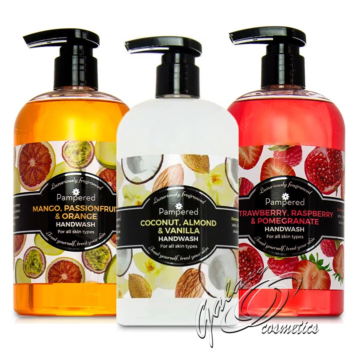 Pampered Luxury Hand Wash Liquid Soap Delicious Smell 500ml - Image 1 of 1