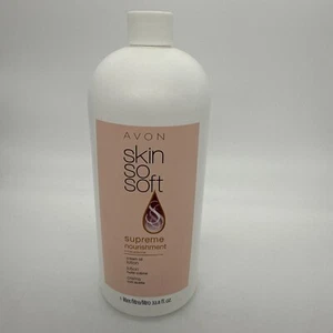 Avon Skin So Soft Supreme Nourishment Body Lotion Extra Dry Skin 33 oz 2015 - Picture 1 of 6