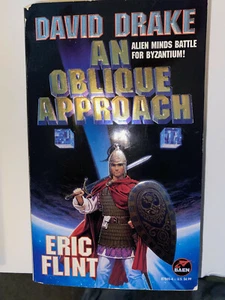 Lote de bolsillo vintage #23 David Drake un enfoque oblicuo Eric Flint Baen - Imagen 1 de 1