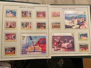 FRANCOBOLLI TEMATICA DISNEY GRENADA GRENADINE 1992 - Foto 1 di 1
