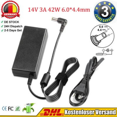 Netzteil Ladegerät für Samsung SyncMaster P2770FH LCD Gaming Monitor Netzkabel - Bild 1 von 4