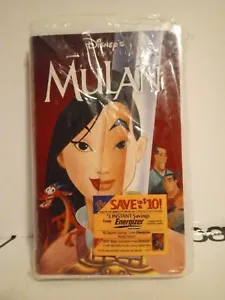 Walt Disney's Mulan Vintage VHS Master Piece Edition Movie Collectible - Picture 1 of 3