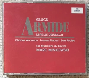 GLUCK "ARMIDE" 1996 LIVE 2CDS VG+ WORKMAN, PODLES, NAOURI, MINKOWSKI - Picture 1 of 1
