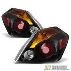 For 2007-2012 Altima 4-Door Sedan Black Tail Lights Brake Lamps Left+Right 07-12 Nissan Sunny