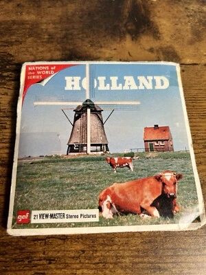 View Master Set - Holland- Nations Of The World Series w/Inserts #B190 +Bonus - Image 1 of 4