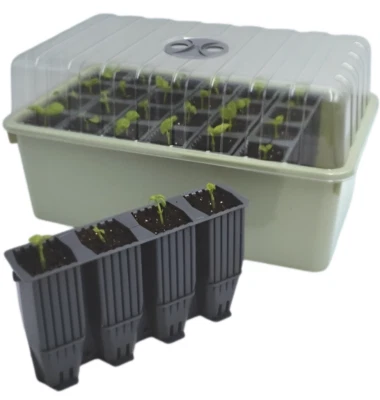 28 Durable Cells Deep Rootrainer Root Trainer Set Plug Plant Seed Long Life Tray - Image 1 of 4