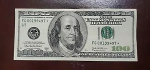Series 2003A $100 Dollar REPLACEMENT/ Star ๐ FRN CHICAGO - Picture 1 of 2