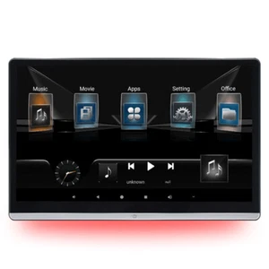 Car Rear Headrest TV Monitor 2+32GB WIFI Bluetooth Rotatable Screen Player 14'' - Picture 1 of 21