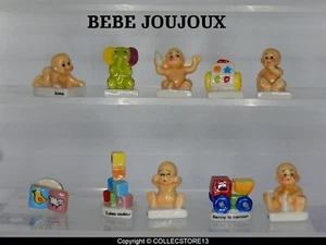 SERIE COMPLETE DE FEVES BEBE JOUJOUX - Photo 1/1