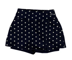 Gapfit Girls Size XS 4-5 Split Skort Polka Dots Blue Gap Fit - Picture 1 of 7