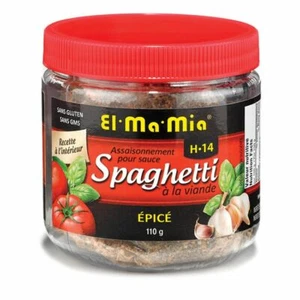 3 Pack El Ma Mia H-14 Seasoning for Spaghetti Spicy Meat Sauce 110g FRESH CANADA - Picture 1 of 1