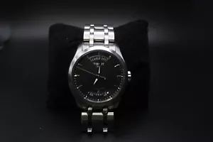 Tissot Couturier T035407A Day & Date 25 Jewells Automatic Swiss Made Watch - Picture 1 of 14