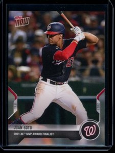 2021 Topps Now #OS-20 Juan Soto Base Card Off Season