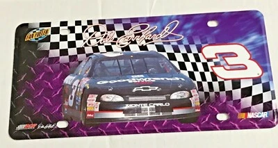 DALE WONHARDT #3 GOODWRENCH SERVICE PLUS MATRÍCULA DE METAL NASCAR 6" X 12" Foto 1 de 4