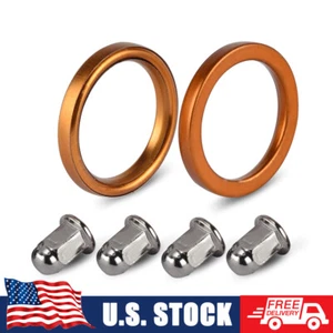 Muffler Pipe Gasket Nuts For Honda Nighthawk 250 CB250 1992-2008 CMX250C 1986-19 - Picture 1 of 4