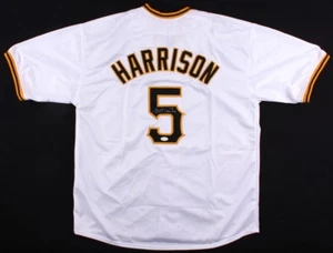 Josh Harrison Signed Pittsburgh Pirates Jersey (TSE COA) 2×All-Star (2014, 2017) - Picture 1 of 6
