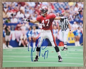 John Lynch Signed 8x10 Photo Tampa Bay Buccaneers NFL HOF RAD - Picture 1 of 1