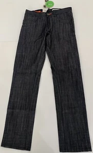 Mens size 30 Dark LOST Raw Denim Jeans - Five Finger Jeans *NEW* BNWT - Imagen 1 de 6