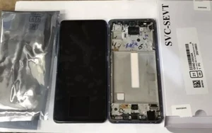 Original Samsung A52s 5G LCD Display WEISS SM-A528B A528B/DS SERVICEPAKET - Bild 1 von 1