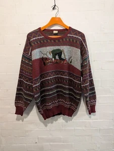 Vtg Sunray XXL Jumper Pullover outdoors fishing Mohair blend - Picture 1 of 7
