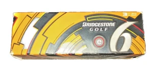 Bridgestone e6 Golf Balls - 3 Ball Sleeve NIB - Picture 1 of 2