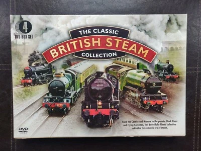 The Classic British Steam Collection 4-disc DVD boxset - Image 1 of 4