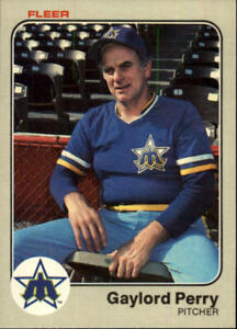 1983 Fleer Baseball #483 Gaylord Perry