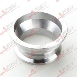 Universal Reducer For 2" Inch to 2.5" Inch ID V-Band Flange CNC Mild Steel - Bild 1 von 10